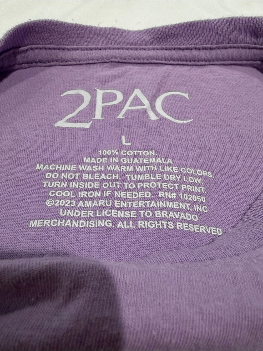 Tupac Oversized Tee - Picture 5 of 5